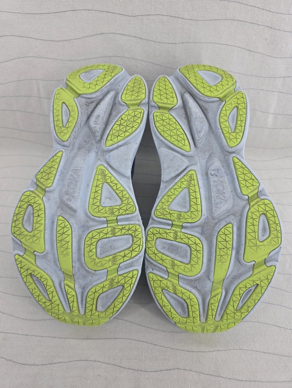 Hoka One One Womens Bondi 8 Blue Running Sneakers Shoes 1127954 Size 8.5D Wide - Picture 9 of 13